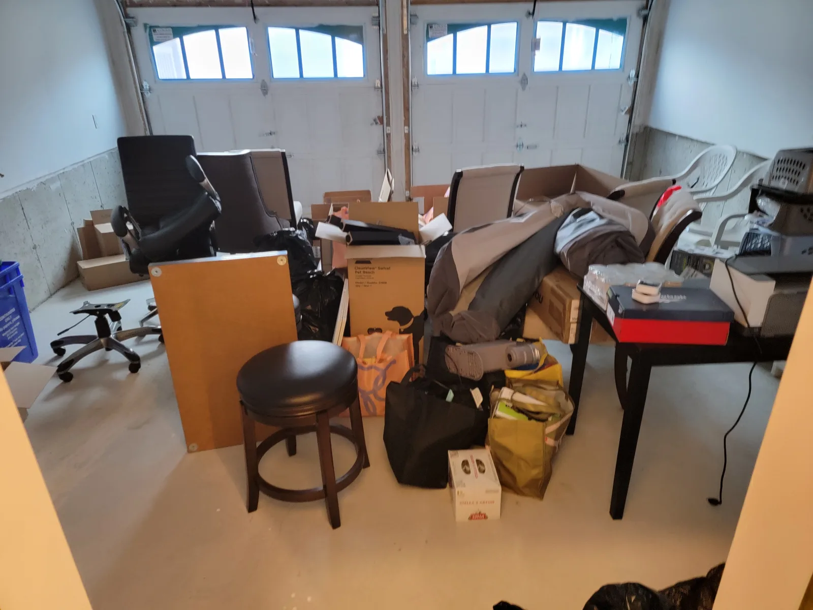 Before — Large House Cleanout in Oshawa in Oshawa