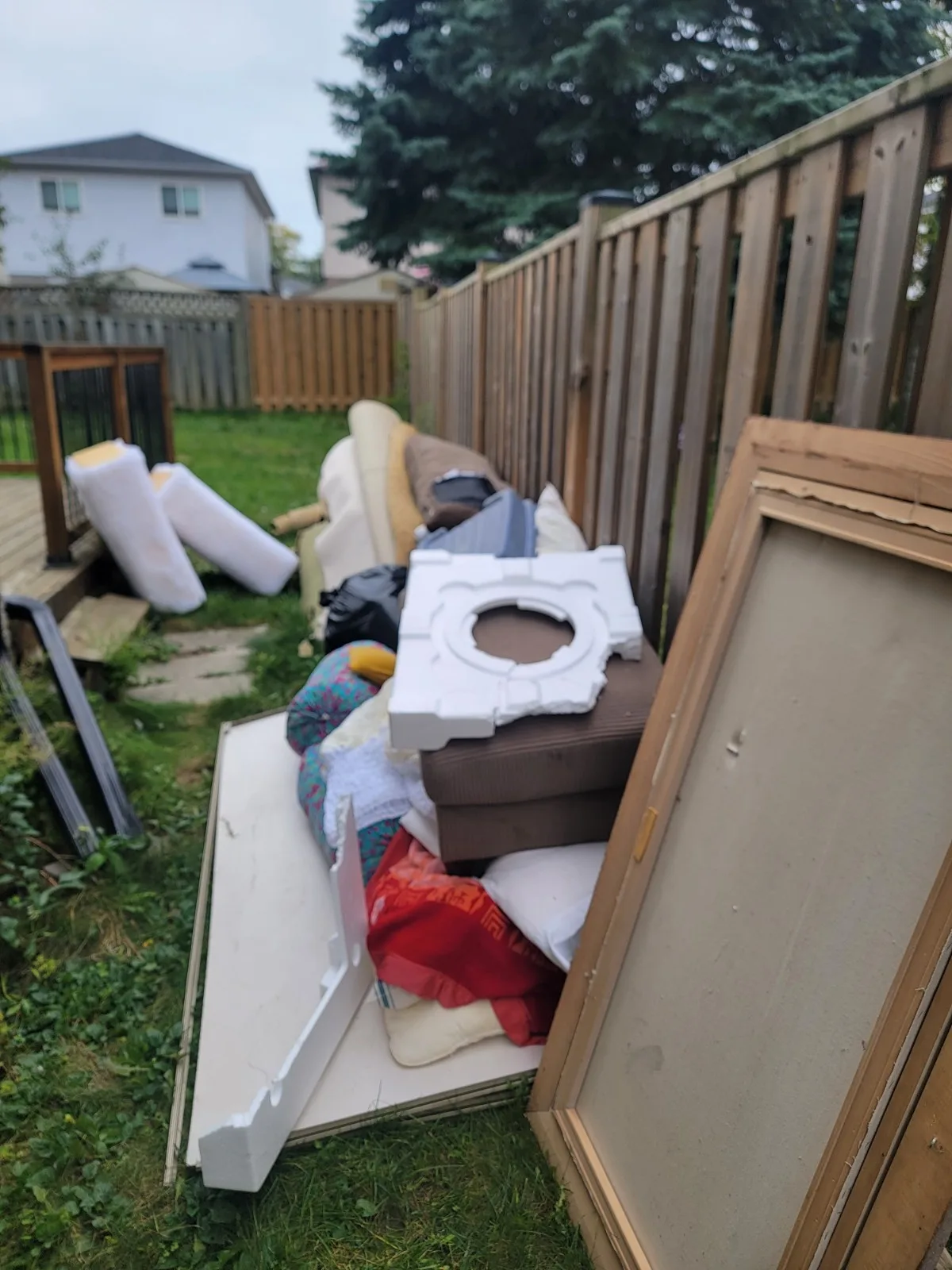 Before — Junk removal in Courtice in Courtice