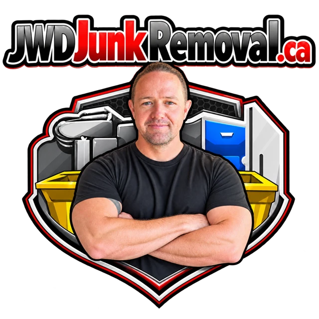 Original J.W.D. Junk Removal shield logo